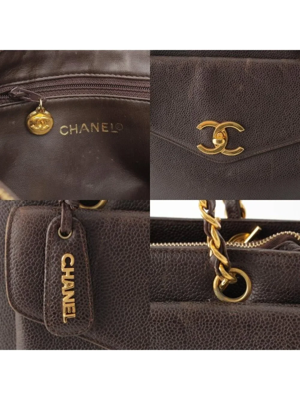 Chanel Caviar Leather Shoulder